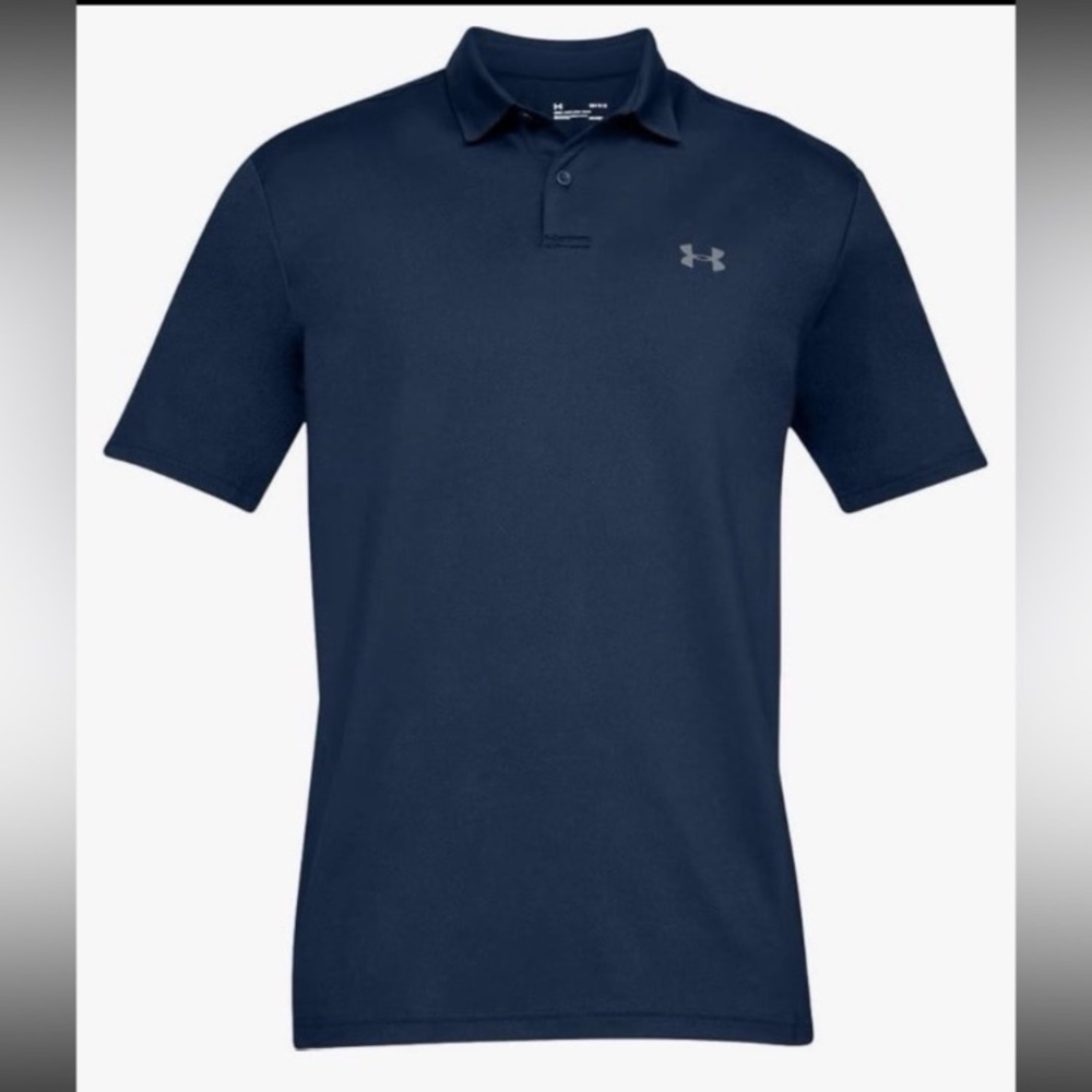 Under Armour Men's Navy Performance 2.0 Golf Polo size M